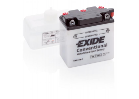 Akumulátory - EXIDE BIKE Conventional 6N6-3B-1 6V 6Ah 40A