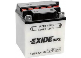 Akumulátory - EXIDE BIKE Conventional 12N5,5-3B 12V 5,5Ah 45A