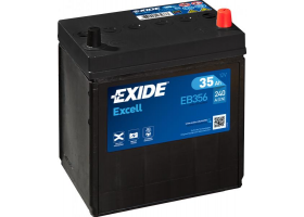 Akumulátory - EXIDE EXCELL EB356 12V 35Ah 240A