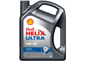 Oleje - SHELL Helix Ultra Diesel 5W-40 4L