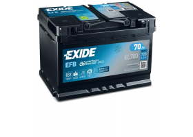 Akumulátory - EXIDE EFB EL700 12V 70Ah 760A