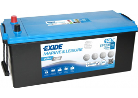 Akumulátory - EXIDE DUAL AGM EP1200 12V 140Ah 700A