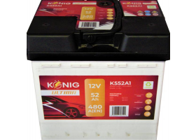 Akumulátory - Akumulátor König Ultima 12V/52Ah 480A 207x175x190 K552A1