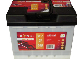 Akumulátory - Akumulátor König Ultima 12V/62Ah 600A 242x175x190 K562A2