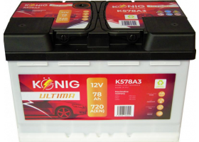 Akumulátory - Akumulátor König Ultima 12V/78Ah 720A 278x175x190 K578A3
