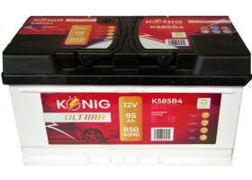 Akumulátory - Akumulátor König Ultima 12V/85Ah 850A 315x175x175 K585B4