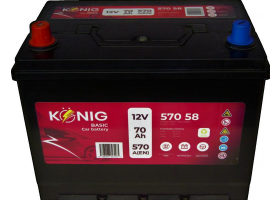 Akumulátory - Akumulátor König Basic 12V/70Ah 570A 261x175x225 K57058 L+