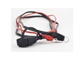 Akumulátory - Náhradné upínacie svorky  - očka M8 - kabel 150cm