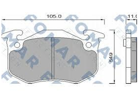 Brzdy - FO 435881