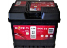 Akumulátory - Akumulátor König Basic 12V/44Ah 380A 207x175x190 K54438