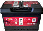 Akumulátory - Akumulátor König Basic 12V/74Ah 650A 278x175x190 K57462