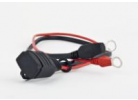 Akumulátory - Náhradné upínacie svorky - očka M8 - a kabel 50cm