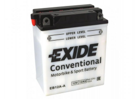 Akumulátory - EXIDE BIKE Conventional EB12A-A 12V 12Ah 165A