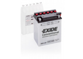 Akumulátory - EXIDE BIKE Conventional EB14-B2 12V 14Ah 145A
