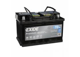 Akumulátory - EXIDE PREMIUM EA722 12V 72Ah 720A