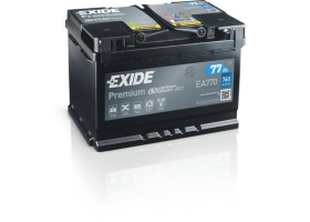 Autobatérie - EXIDE PREMIUM EA770 12V 77Ah 760A