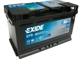 Autobatérie - EXIDE EFB EL800 12V 80Ah 720A