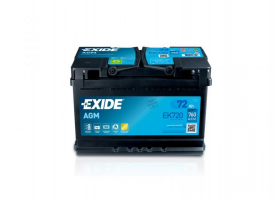 Autobatérie - EXIDE AGM EK700 12V 70Ah/760A