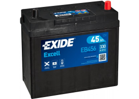 Autobatérie - EXIDE EXCELL EB456 12V 45Ah 330A