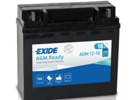 Akumulátory - EXIDE BIKE AGM12-18 12V 18Ah 250A
