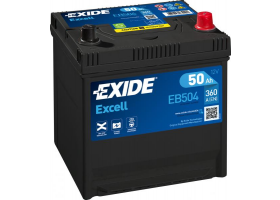 Autobatérie - EXIDE EXCELL EB504 12V 50Ah 360A