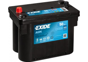 Autobatérie - EXIDE AGM EK508 12V 50Ah/800A