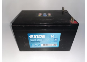 Autobatérie - Exide AGM 12V 14Ah 80A EK143