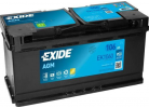 Autobatérie - EXIDE AGM EK1050 12V 105Ah/950A