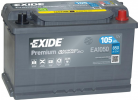 Akumulátory - EXIDE PREMIUM EA1050 12V 105Ah 850A