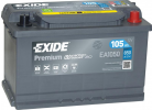 Autobatérie - EXIDE PREMIUM EA1050 12V 105Ah 850A