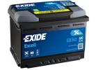 Akumulátory - EXIDE EXCELL EB740 12V 74Ah 680A